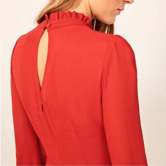 Reformation Mathilda Dress Size 0 - Picture 4 of 13